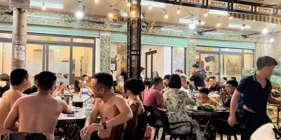 Quán local ở Cát bà